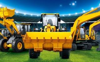 工程机械设备公司网站模板